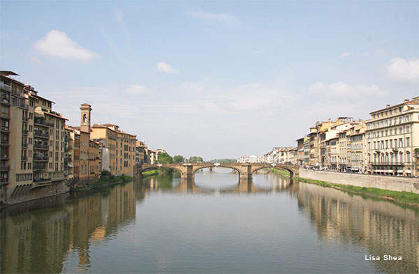 Ponte Santa Trinita by Lisa Shea